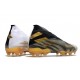 adidas Nemeziz 19+ FG Crampons de Football Blanc Or Metallique Noir