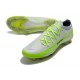 Nike Phantom GT Elite FG Crampon de Football Blanc Vert