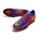 Nike Phantom GT Elite FG Crampon de Football Rouge Bleu Jaune