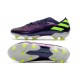 adidas Nemeziz 19.1 FG Chaussures - Violet Vert
