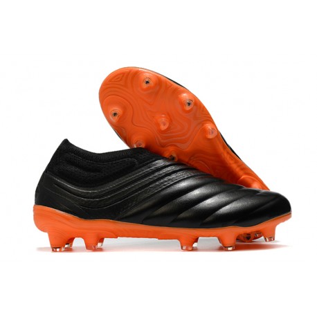 Chaussures Nouvelle adidas Copa 20+ FG Noir Orange