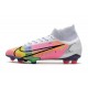 Nike Nouvelles Mercurial Superfly 8 Elite FG Blanc Multicolore 