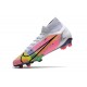 Nike Nouvelles Mercurial Superfly 8 Elite FG Blanc Multicolore 