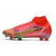 Nike Nouvelles Mercurial Superfly 8 Elite FG Rubis Argent Metallique