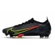 Crampons Nike Mercurial Vapor XIV Elite FG Noir Cyber Noir