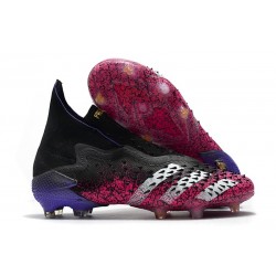 adidas Predator Freak + FG/ AG Noir Rose Blanc
