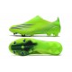 adidas X Ghosted+ FG Crampon Precision To Blur - Vert Violet Jaune