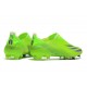 adidas X Ghosted+ FG Crampon Precision To Blur - Vert Violet Jaune