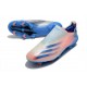 adidas X Ghosted+ FG Crampon Football Bleu Orange