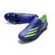 adidas X Ghosted+ FG Crampon Football Violet Vert