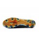 adidas X Ghosted+ FG Crampon Football Superstealth - Noir Bleu cyan