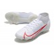 Nike Nouvelles Mercurial Superfly 8 Elite FG Blanc Rouge