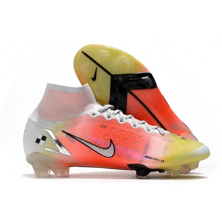 Nike Nouvelles Mercurial Superfly 8 Elite FG Blanc Mangue