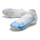 Nike Nouvelles Mercurial Superfly 8 Elite FG Blanc Bleu