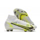 Nike Mercurial Superfly VIII Elite FG Silver Safari Blanc Noir Argenté