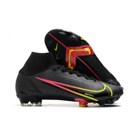 Nike Nouvelles Mercurial Superfly 8 Elite FG Black x Prism -Noir Cyber