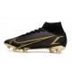 Nike Nouvelles Mercurial Superfly 8 Elite FG Noir Or