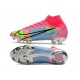 Nike Nouvelles Mercurial Superfly 8 Elite FG Rose Bleu Vert