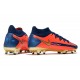 Nike Phantom GT Elite DF FG Crampons Orange Bleu Or