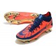 Nike Phantom GT Elite DF FG Crampons Orange Bleu Or