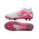 Nike Phantom GT Elite DF FG Crampons Blanc Rose