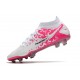 Nike Phantom GT Elite DF FG Crampons Blanc Rose