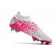 Nike Phantom GT Elite DF FG Crampons Blanc Rose