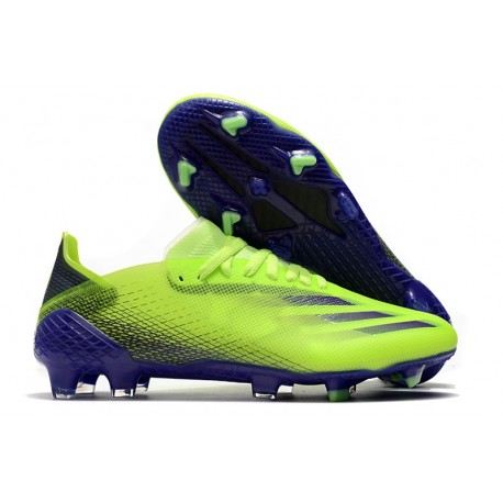 adidas X Ghosted.1 FG /AG Precision To Blur - Vert Violet Jaune