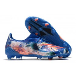 Chaussures adidas X Ghosted.1 FG /AG Bleu Rouge