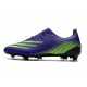 Chaussures adidas X Ghosted.1 FG /AG Violet Vert 