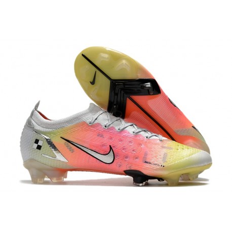 Crampons Nike Mercurial Vapor XIV Elite FG Blanc Mangue