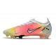 Crampons Nike Mercurial Vapor XIV Elite FG Blanc Mangue