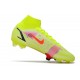 Nike Mercurial Superfly VIII Elite FG Volt Carmin Noir