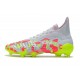 adidas Predator Freak + FG/ AG Blanc Orange Volt