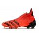 adidas Predator Freak + FG/ AG Rouge Noir Rouge Solaire