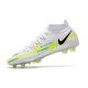 Nike Phantom GT II Elite DF FG Ballon Gris Bleu Foncé Marina