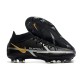 Nike Phantom GT II Elite DF FG Noir Gris Foncé Or Métallique