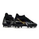 Nike Phantom GT II Elite DF FG Noir Gris Foncé Or Métallique