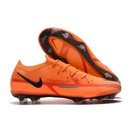 Chaussure Nike Phantom GT Elite FG Oange Laser Noir Orange Total