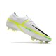 Chaussure Nike Phantom GT Elite FG Blanc Noir Volt