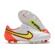 Crampons Nike Tiempo Legend 9 Elite FG Blanc Volt Carmin