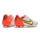 Crampons Nike Tiempo Legend 9 Elite FG Blanc Volt Carmin