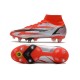 Nike Mercurial Superfly 8 Elite SG PRO Rouge Piment Noir Fantôme Orange Total