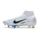 Chaussures Nike Mercurial Superfly VIII Elite SG Gris Bleu Noir