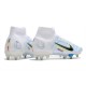 Chaussures Nike Mercurial Superfly VIII Elite SG Gris Bleu Noir