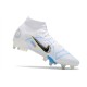 Chaussures Nike Mercurial Superfly VIII Elite SG Gris Bleu Noir