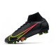 Nike Mercurial Superfly VIII Elite AG-Pro Black x Prism - Noir Jaune Rouge