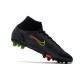 Nike Mercurial Superfly VIII Elite AG-Pro Black x Prism - Noir Jaune Rouge