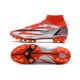 Nike Mercurial Superfly VIII Elite AG-Pro Rouge Piment Noir Fantôme Orange Total