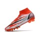 Nike Mercurial Superfly VIII Elite AG-Pro Rouge Piment Noir Fantôme Orange Total